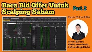 Cara Baca Bid Offer Untuk Scalping Saham Part 2  Bid Ask Saham  Cara Baca Antrian Saham