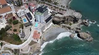 Plaza Balcon De Europa Nerja Spain 2024 Balcony of Europe - Drone Video