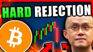 CAREFUL Bitcoin Got a Hard Rejection - Bitcoin Price Prediction Today