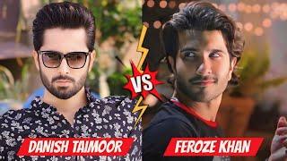 Danish Taimoor Vs Feroze Khan Comparison  Who Is More Handsome??