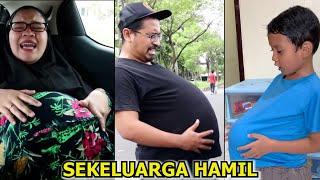 Bapak Ibu Anak Sekeluarga Hamil Semua 