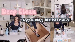 Deep Clean & Organize my Kitchen With Me CLEANING MOTIVATION 2023