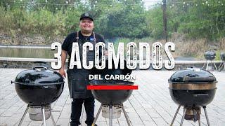 3 maneras de acomodar el carbón