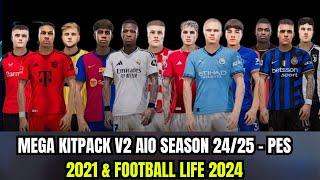 PES 2021 MEGA KITPACK V2 AIO SEASON 2425