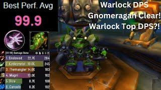 Warlock Gnomeregan Raid Clear TOP DPS? 99 avg parse - SOD - TalentsRunesRotation ETC