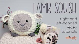 How to Crochet Lamb Squish Right Handed