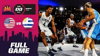 USA v Uruguay  Full Game  FIBA 3x3 AmeriCup 2021