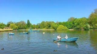 LONDON WALK around Regent’s Park Boating Lake and Inner Circle incl. Japanese Garden  England