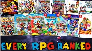 Ranking EVERY Mario RPG From WORST TO BEST Top 14 Games