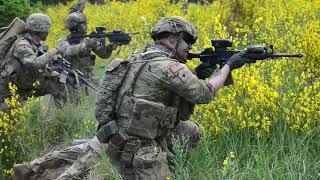 2CR Soldiers Use ITN In Platoon Live-Fire