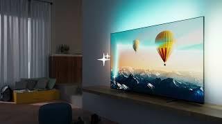 TV Philips série PUS8057 - LED UHD 4K  Ambilight 3 côtés