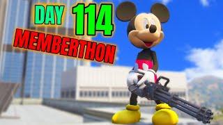 Hitman Mickey Mouse In GTA 5 RP - Memberthon Day 114