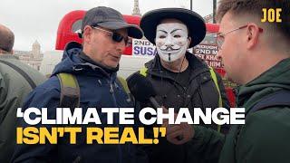 Asking ULEZ protestors about climate change conspiracy theories and Sadiq Khan  Extreme Britain