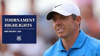 Rory McIlroy Extended Tournament Highlights  2024 PGA Championship