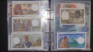 Коллекция банкнот со всего света  collection of world banknotes  colección de billetes del mundo..