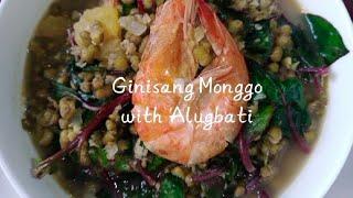 GINISANG MONGGO WITH ALUGBATI