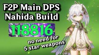 C0 Main DPS Nahida is DEADLY Special Combo & Playstyle Guide  Genshin Impact