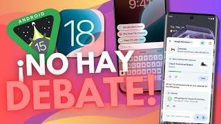 iOS 18 VS Android 15 ¿¡Claro GANADOR?