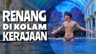 KOLAM TER-UNIK DI BANDUNG  HOTEL KERAJAAN ROMAWI KUNO