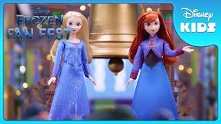 Winter Festival  Mattel Full Stop-Motion Toy Episodes  Frozen Fan Fest  Disney Kids #ADVERT