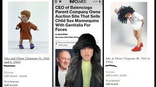 Highly disturbing art work sold by Balenciaga’s parent co. Kering