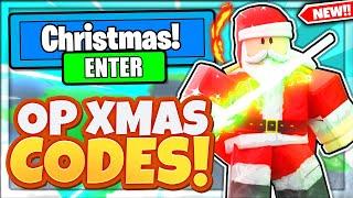 SABER SIMULATOR CODES *XMAS EVENT UPDATE* ALL NEW SECRET OP ROBLOX SABER SIMULATOR CODES