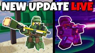 NEW SLAMMER and MEDIC UPDATE in Roblox Tower Defense X TDX