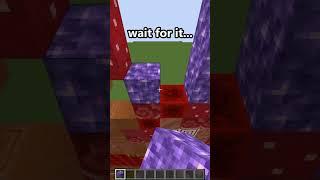 Minecraft What in the Chocolate Strawberries did I just see?  #Shorts