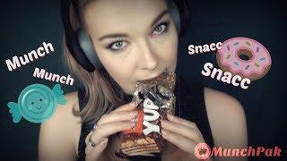 ASMR Munching on Foreign Snacks 