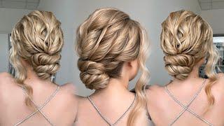 Bridal hairstyle  Classic updo tutorial