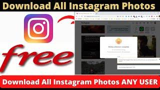 Quick Ways to Download All Instagram Photos from Any User