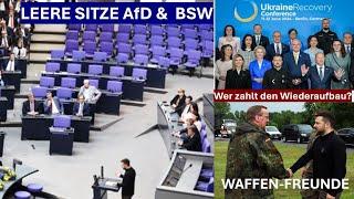 BOYKOTT AfD von Selenskyj Rede ABSURD Wiederaufbau & MEHR WAFFEN - Wer will das?