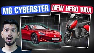 MG CYBERSTER CAR  New Hero vida coming  Charging station chori   Evtalks#379 ️