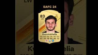 Khvicha Kvaratskhelia in EVERY FIFA FIFA 23-EAFC 24 #like #subscribe