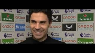 We showed character Mikel Arteta Post match Aston Villa vs Arsenal