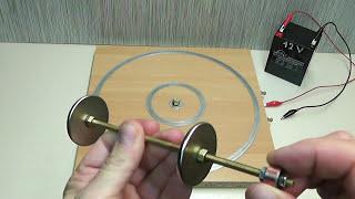 Inedit magnet motor homopolar