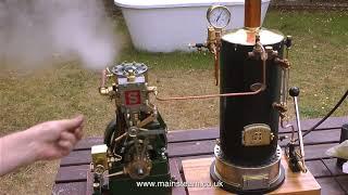 A COAL FIRED STEAM TEST OF THE CASTLE STEAM V6 BOILER - PART #1