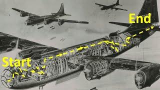 WWII B-29 Bomber Interior Tip-to-Tail WalkCrawl through in under 6 minutes