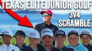 ELITE Junior Golfers Of TEXAS Play A SCRAMBLE