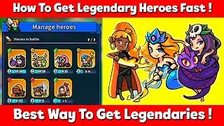 How To Get Legendary Heroes In Rumble Heroes Adventure RPG