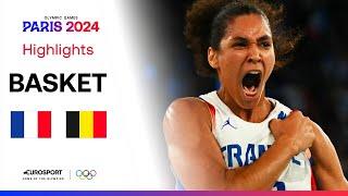 JO PARIS 2024 - EN FINALE  Les basketteuses françaises écartent la Belgique après prolongation