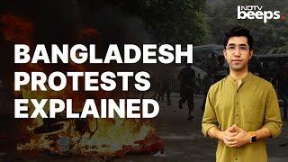 Bangladesh Protests Explained  #NDTVBeeps