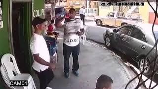 Cámara de seguridad cantan momento de trágico accidente