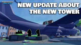 NEW UPDATE JUST DROP ABOUT THE NEW TOWER  TDS Roblox