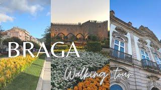 Walking Tour 4k - Braga Portugal