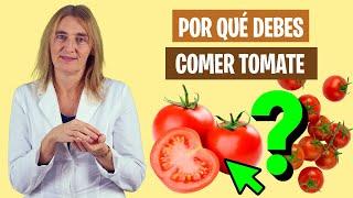 POR ESTO debes COMER TOMATES  Lo mejor de los tomates  Alimentación real saludable