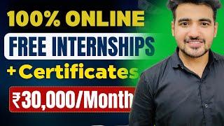 9 Online Internships For College Students with FREE Certificate  Work From Home Internship