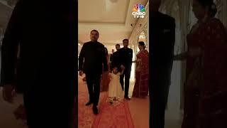 Gautam Adani & Family Attend Anant Ambani-Radhika Merchants Wedding  Ambani Wedding  N18S