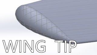 How to Model Wing Tips in SolidWorks  Aeolus