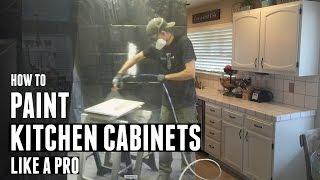 How To Paint Kitchen Cabinets Like a Pro